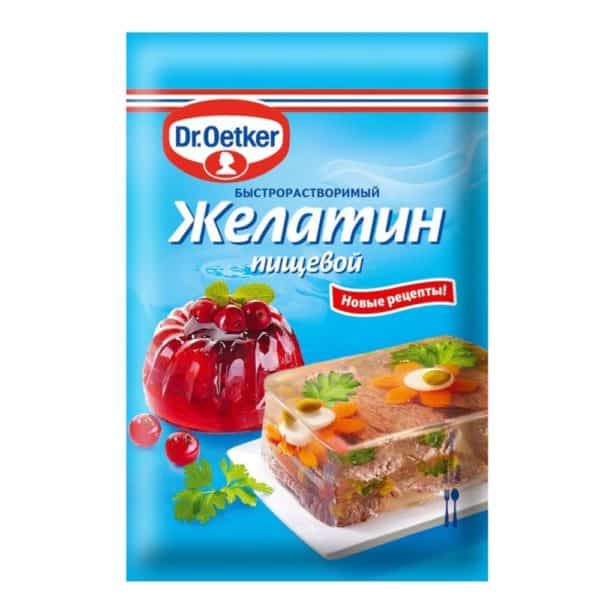 Желатин пищевой Dr. Oetker, 10г.