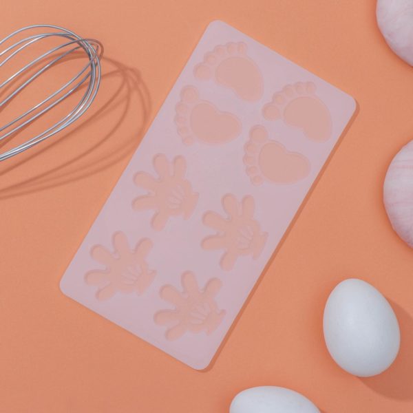 Силиконовый мат «Следопыт», 8 ячейки