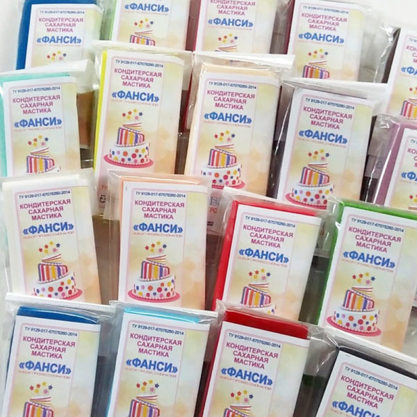 Мастика зеленая (Фанси) 100г.