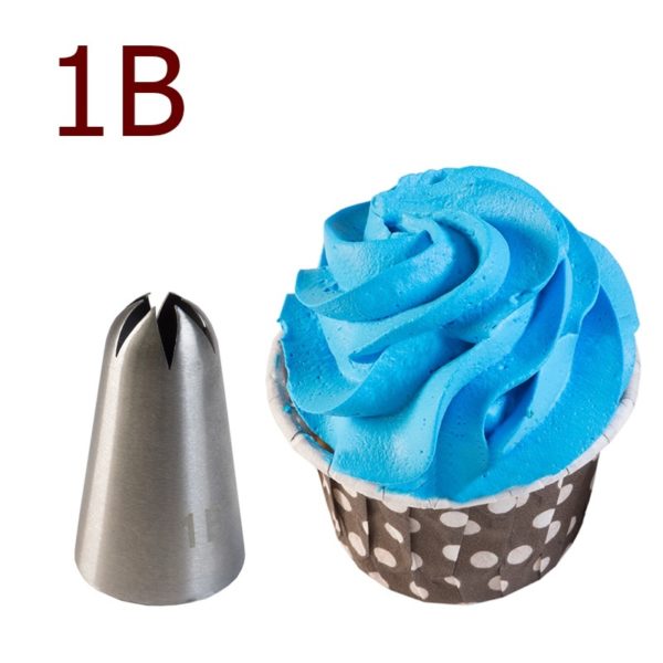 Насадка для кондитерского мешка №1В "Закрытая звезда"