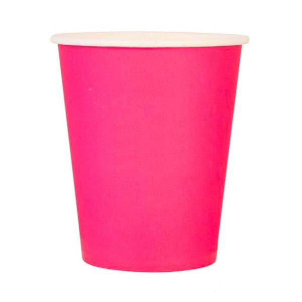 Стаканчик бумажный для CAKE TO GO Фуксия