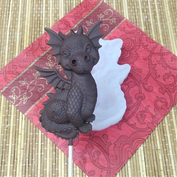 Силиконовая форма "Дракончик"