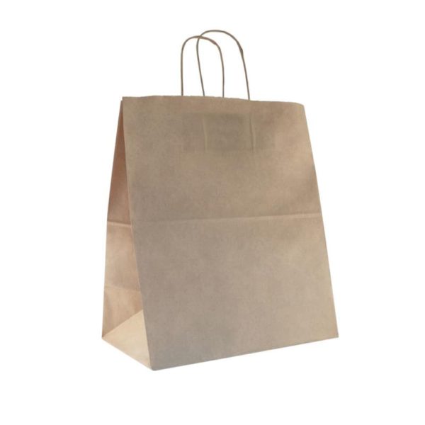 Пакет с ручками КРАФТ 240*140*280 мм