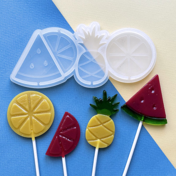 Силиконовая форма "Фрукты Экзотик"