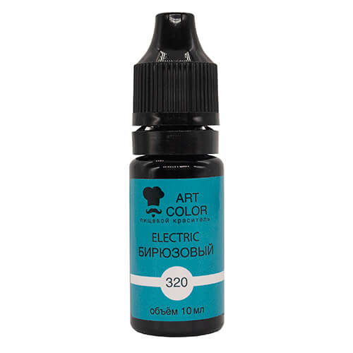 Краситель гелевый Art Color ELECTRIC Бирюзовый, 10мл. (Электрик)