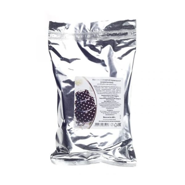 Мастика коричневая "Top Decor" (Топ продукт) 600г.