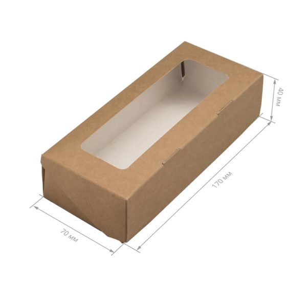 Коробка 170*70*40 ECO с окном (TABOX 500)