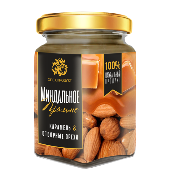 Пралине миндальное, 200 г. (ОрехПродукт)
