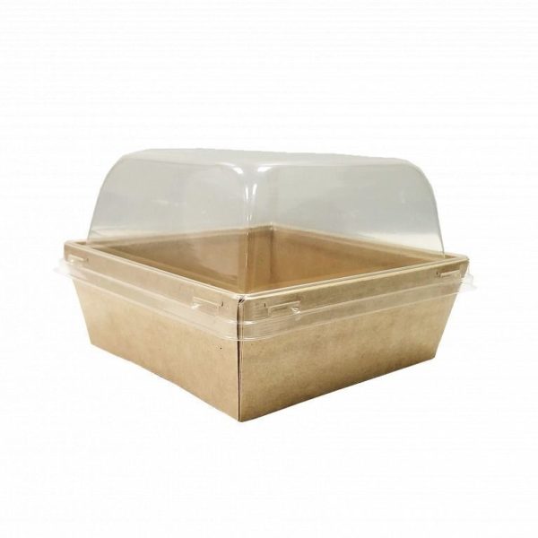 Коробка 112*112*85 мм, для бенто-торта (крафт)