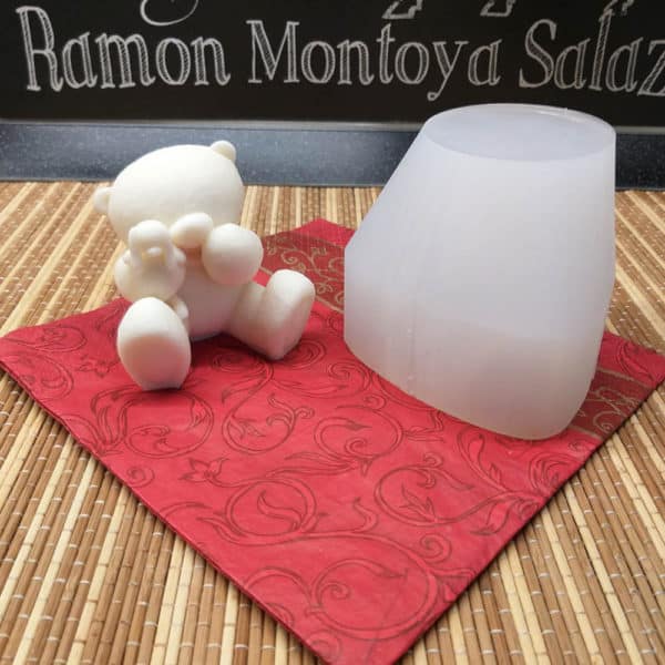 Силиконовая форма "Мишка - пухлик"