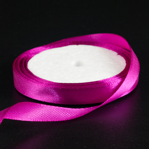 Лента атласная СИРЕНЕВАЯ (29), 10 мм × 30 м