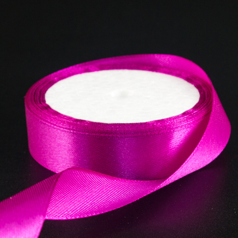 Лента атласная СИРЕНЕВАЯ (29), 20 мм × 30 м