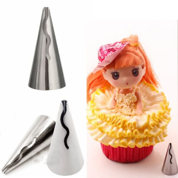 Насадка для кондитерского мешка N080 "Рюша"