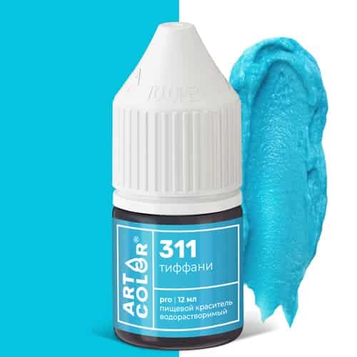 Высококонцентрированный краситель гелевый Art Color Тиффани, водорастворимый 12мл.