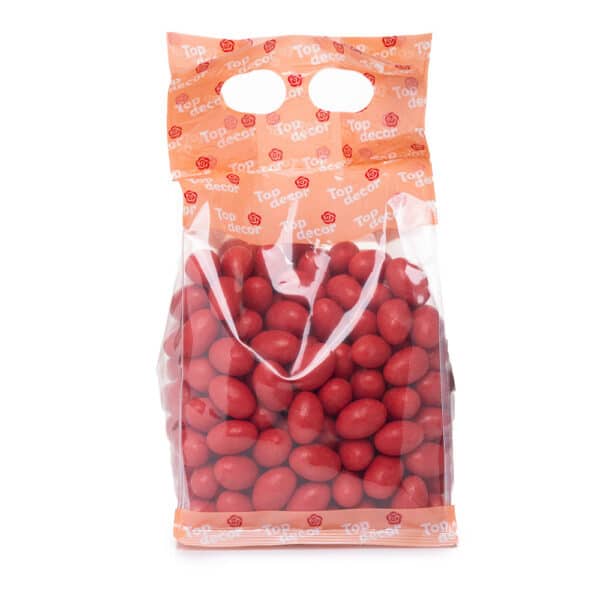 Посыпка ЯЙЦА глазированные КРАСНЫЕ, 100г.